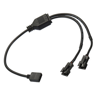 ARGB Splitter 5V 3Pin to SM 3Pin Male Extension Cable Adapter Connector 1 to 2