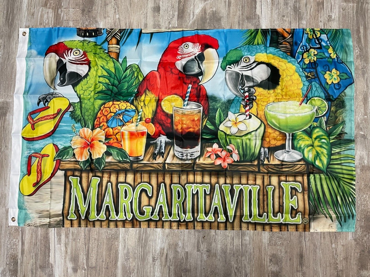 BUFFETT MARGARITAVILLE FLAG BANNER (3' x 5') US SELLER