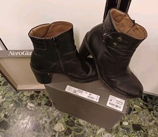 NERO GIARDINI Tronchetti DONNA tacco art. I205820D/100 stag AI22/23 Come Nuovi