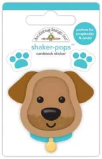 Doodlebug Shaker Pops Buddy Dog Puppy - NEW