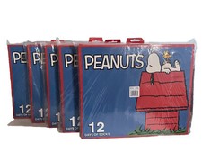 NWT Peanuts 12 Days of Socks SIZE 6-12 Snoopy Woodstock Charlie Brown NEW