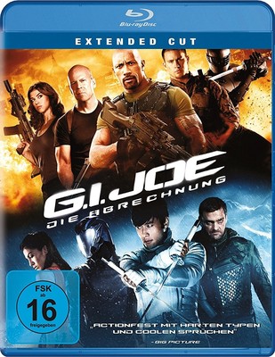 G.I.JOE: DIE ABRECHNUNG   BLU-RAY NEU  DWAYNE JOHNSON/BRUCE WILLIS/+
