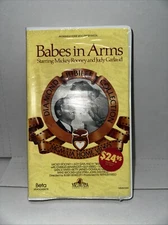 Babes in Arms. New, Sealed. MGM UA Clamshell. Betamax.