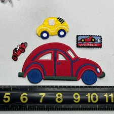 3 Small  1 Reg. Size LOT OF 4 CAR AUTO Patch Applique Embellishment T062