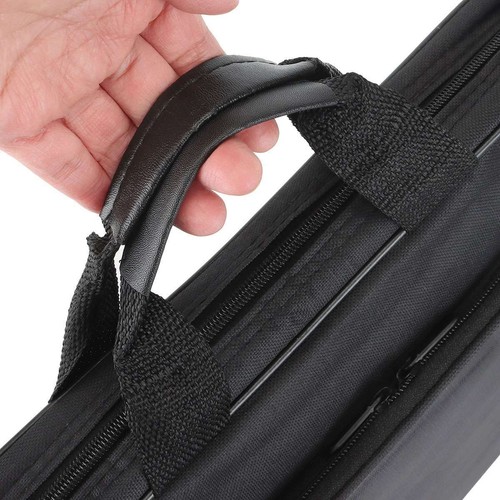15-17 Inch Laptop Briefcase Bag - Fits HP, Dell, Asus, MacBook, Lenovo (Black)