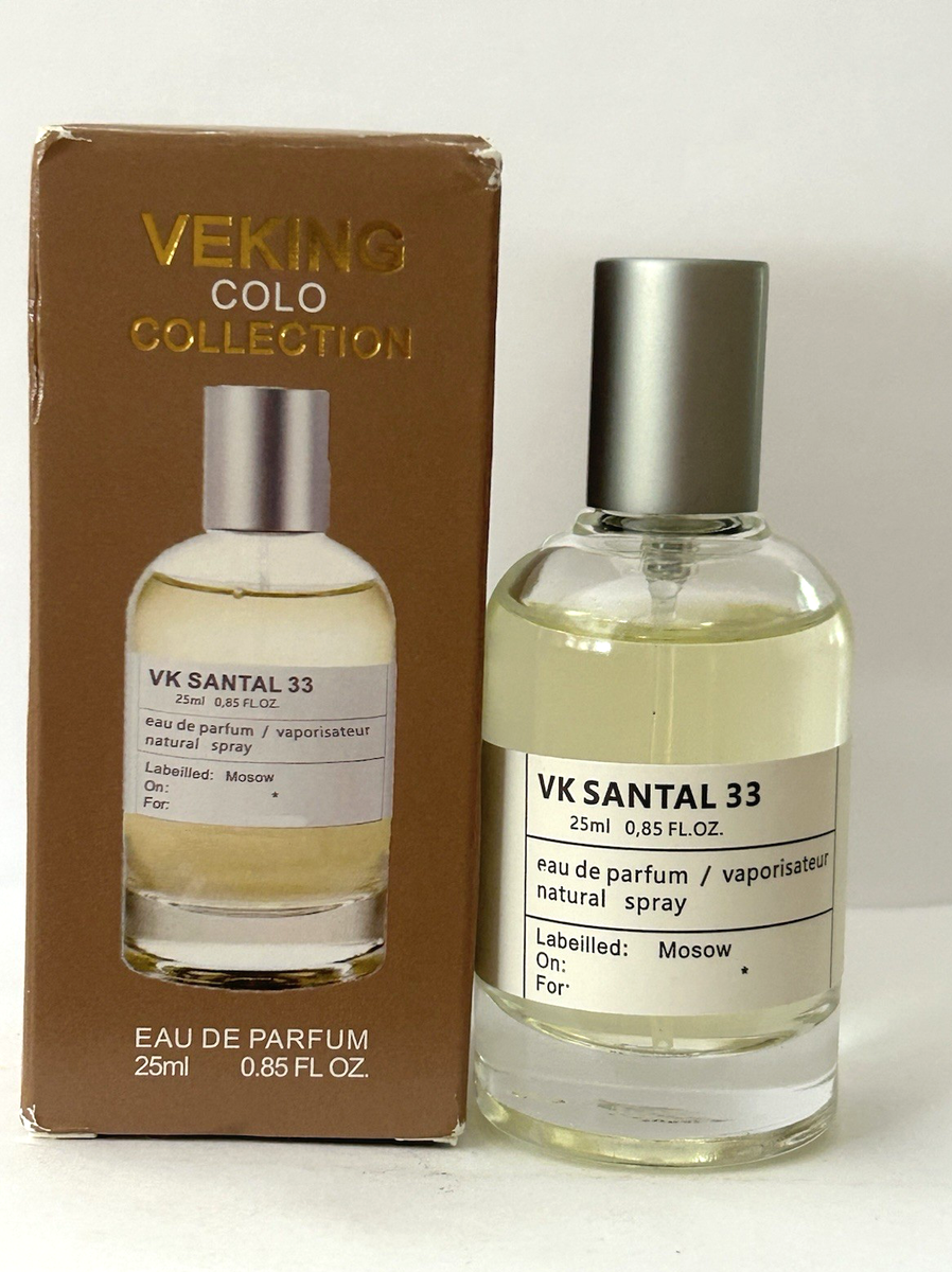 MOSOW VK Santal 33 VEKING Colo Collection EDP 0.85oz/25ml~Spray