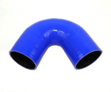 4-ply Reinforced 3 Id 135 Degree Elbow Silicone Hose Coupler Turbo Pipe Blue 4-ply Reinforced 3 Id 135 Degree Elbow Silicone Hose Coupler Turbo Pipe Blue