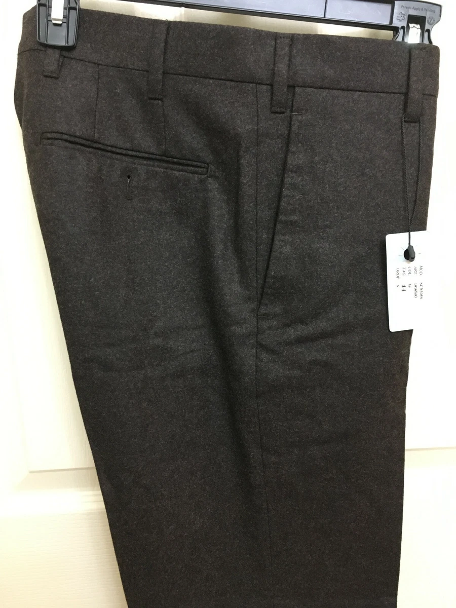 Mens wool hotsell flannel dress pants