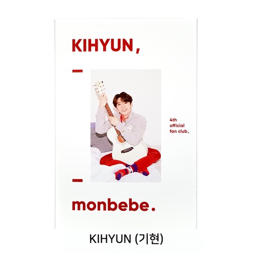 MONSTA X 4. Offizieller Fanclub MONBEBE Fotokarte Postkarte Mitglied SET KPOP K-POP - Bild 30 von 47