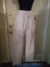 Beverly Hills Uniforms - Style #1836 Cargo Scrub Pants - White Various Sizes