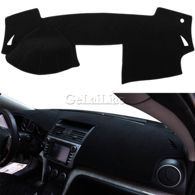 For MAZDA 6 2009-12 Black Dashboard Cover Dashmats Dash Mat Pad Sun Shade Carpet