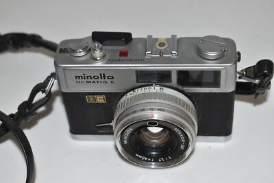 MINOLTA HI・MATIC E Minolta Hi-Matic E - Camera-wiki.org - The free camera