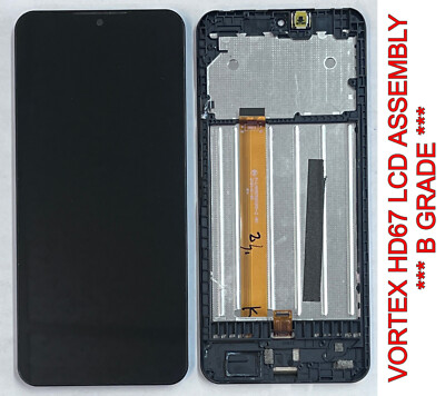 Vortex Display Build OEM LCD Display Touch Screen Digitizer + Frame Part for VORTEX HD67 *B ...