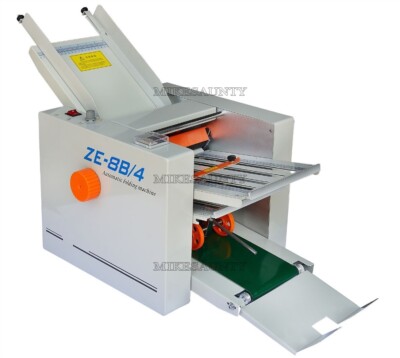 Paper Folding Machine 4 Folding Plates New 220V Automatic 310*700 Mm Paper lr