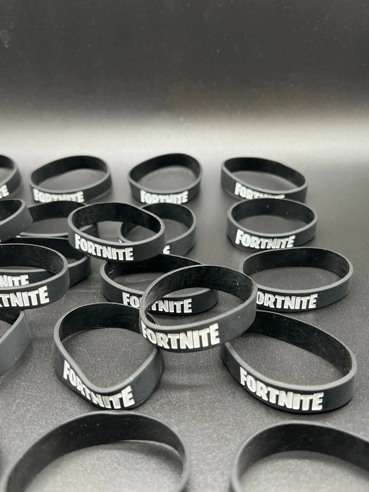 Pacote com 48 pulseiras temáticas de silicone para suprimentos de festa de aniversário infantil - Imagem 4 de 4