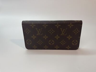 Pre-Loved Louis Vuitton LV Zippy Wallet Canvas Monogram Wallet