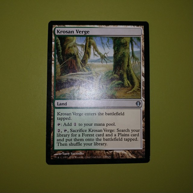 Krosan Verge x1 Archenemy Magic the Gathering MTG 1x eBay