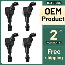 4 Ignition Coil Pack For Chevy Malibu HHR Cobalt Equinox Captiva 2.0L 2.2L 2.4L