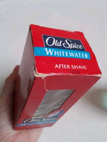 Vintage Boxed Old Spice White Water Aftershave 125ml Rare Vintage Glass Bottle - Picture 7 of 12