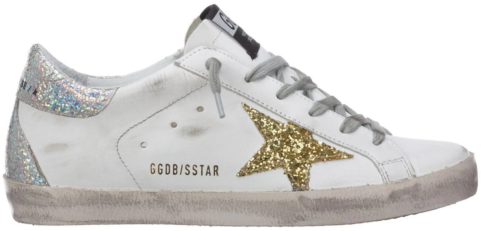 Golden Goose Star Mid Light Grey Gold W for sale | eBay