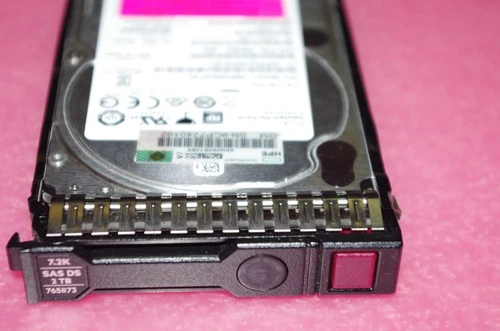 HPE HP 2TB 7.2K SAS 12Gbps 2.5” HDD 765452-002 IN CADDY FOR DL360 DL380 GEN10 US