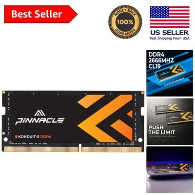Pinnacle 16GB Dual Rank SODIMM RAM 2666MHz - Boost Your Laptop's Performance