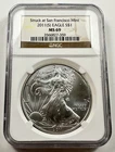 2011-S $1 American Eagle NGC MS69 San Francisco Mint 1 oz Silver Coin