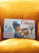 Télécarte 50 unités vintage Call home carte téléphonique puce France