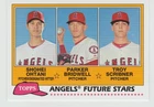 2018 Topps Archives - 1981 Topps Design Future Stars Shohei Ohtani, Parker...