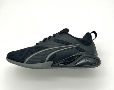 Puma Neutron Unisex Damen Herren Sneaker Schwarz Grau Gr. 39 Neu im Karton