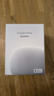 Google Google Home Speaker Smart Lautsprecher grau, Bluetooth, Porcelain NEU&OVP