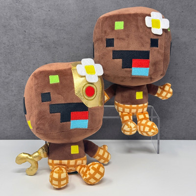 Makeship Ninjaxx Original & Cyborg Minecraft YouTube Plüschtier Kuscheltier 7 Zoll - Set Posten