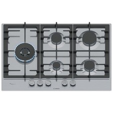 Image of Bosch PCS7A5I90 Series 6 75cm 5 Burner Gas Hob - Stainless Steel NEW