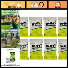 Non-Toxic Wasp  Hornet Trap Refill - 8 Pack, 2-Week Attractant for Yellowjacket