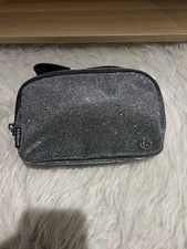 Lululemon Belt Bag, silver glitter, gift /present