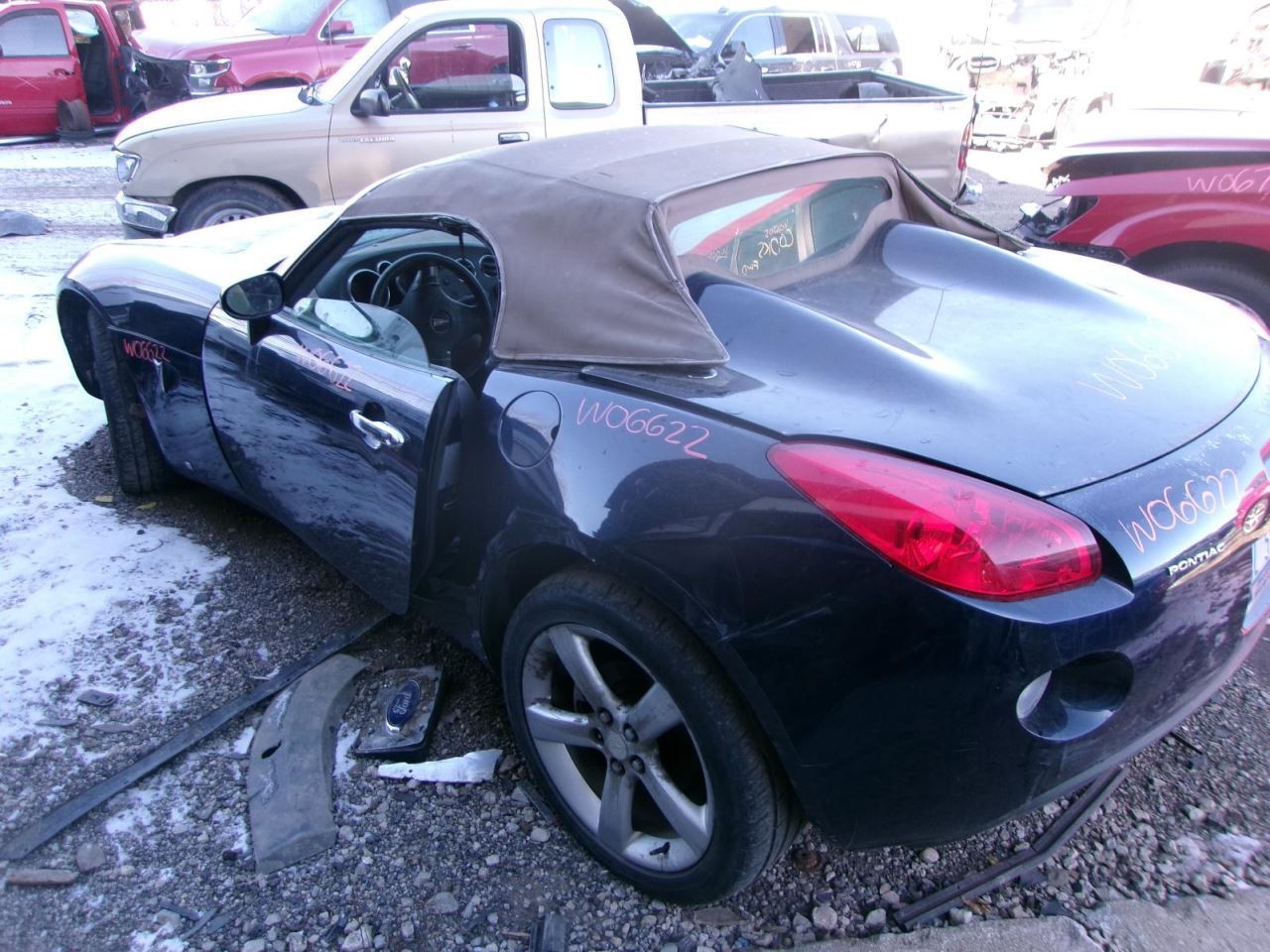 Driver Rear Suspension Without Carrier ABS Fits 06-10 SOLSTICE 2041170