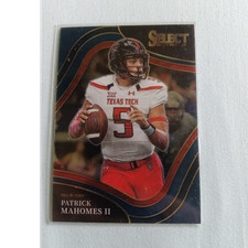 Panini 2022 Select Draft Picks Field Level Patrick Mahomes II #124 Texas Tech