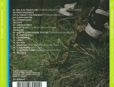 TERROR DANJAH - GREMLINZ: THE INSTRUMENTALS 2003-2009 NEW CD