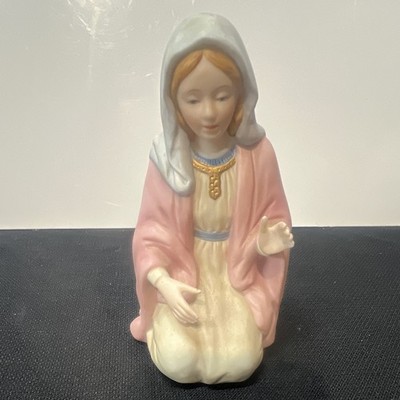 The Greatest Stories Ever Told Mary Nativity Scene Ceramic Figurine 1995 5604