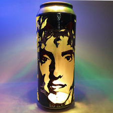 Roger Daltrey Beer Can Lantern! The Who, Tommy, Quadrophenia Pop Art Candle Lamp