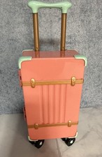Travel suitcase for 18" My Life Our Generation Doll AG Rolling Wheels, Handle
