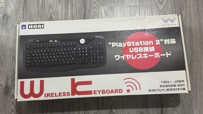 PlayStation 2 PS2 Hori Wireless Keyboard