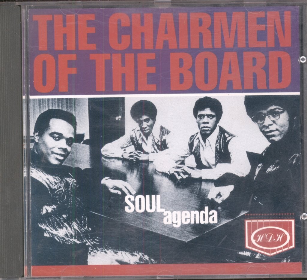 Chairmen of the Board Soul Agenda CD UK Hdh 1989 HDHCD007
