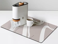 Golener Bar Mat Spill Mat,Counter Protector Absorbent Coffee Maker Spill Mat ...