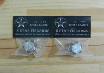 Aluminum Speedloader;  SP101, J-Frme, Taurus ; 6 shot 327;  2 Pack; R6-327