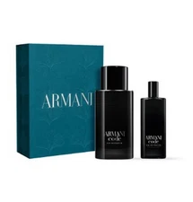 Giorgio Armani Code Eau De Parfum 2Pc Gift Set 2.5 Oz for Men | Luxury Fragrance