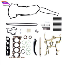 HEAD GASKET SET BOLT TIMING CHAIN KIT FOR VAUXHALL CORSA 1.2 1.4 A12XER A14XER