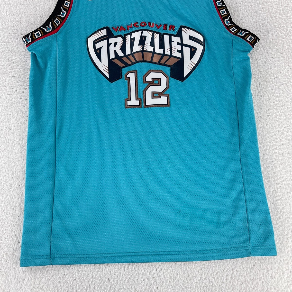 Vancouver Grizzlies MORANT 12 ウニフォーム XL JA MORANT Vancouver Grizzlies Autograph XL Throwback Jersey
