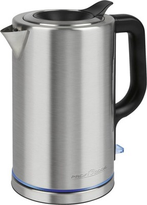 ProfiCook Wasserkocher PC-WKS 1321 Edelstahl 1,7L 2200W kabellos