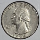 1964 D/D RPM Washington Quarter Error Coin, 25C Combined Shipping
